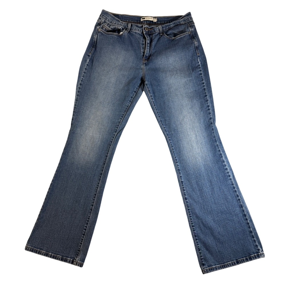Levis 515 Bootcut Jeans Womens 12 Medium Wash Blue Mid Rise Denim Pants